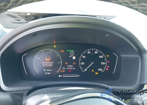 2025 Honda Civic Hybrid Sport/Sport Touring z USA, uszkodzony, nr VIN 2HGFE4F83SH318727